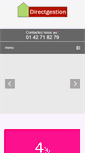 Mobile Screenshot of directgestion.net